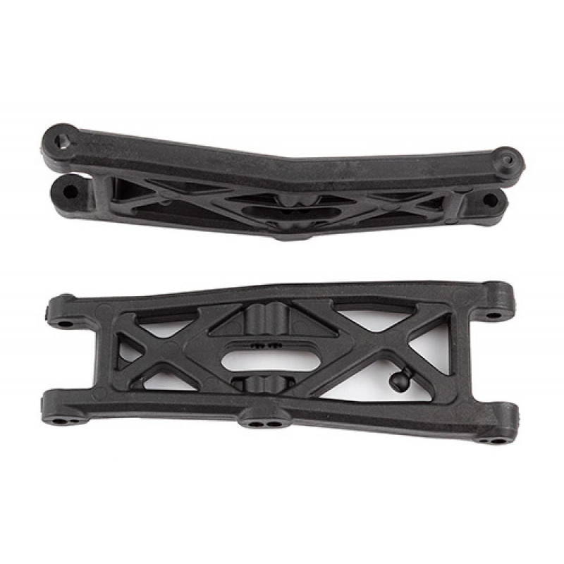 AE71138 - RC10T6.2 Front Suspension Arms gull wing