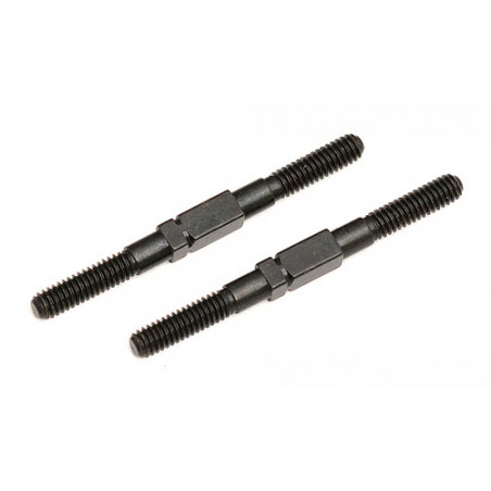 AE6264 - Turnbuckles M3x35 mm/1.375 in steel black