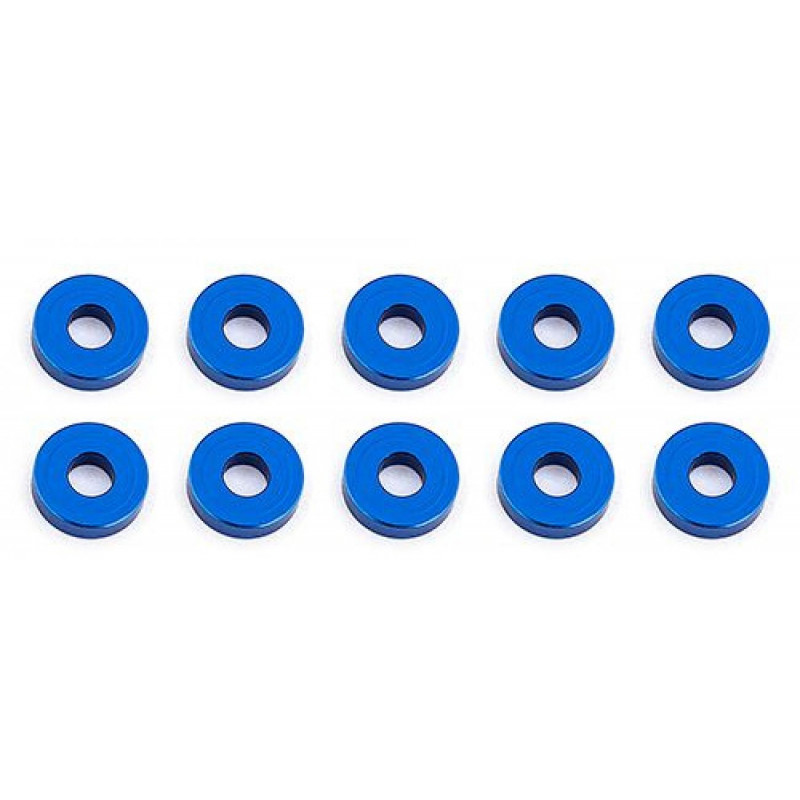 AE31386 - Bulkhead Washers 7.8x2.0 mm blue aluminum