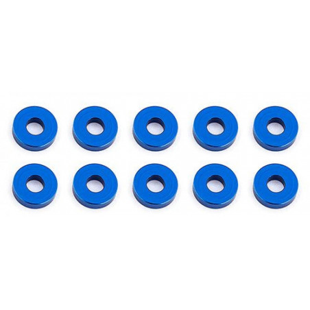 AE31386 - Bulkhead Washers 7.8x2.0 mm blue aluminum