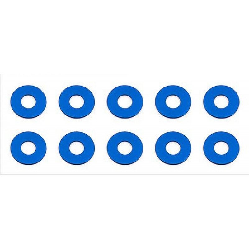 AE31384 - Bulkhead Washers 7.8x0.5 mm blue aluminum