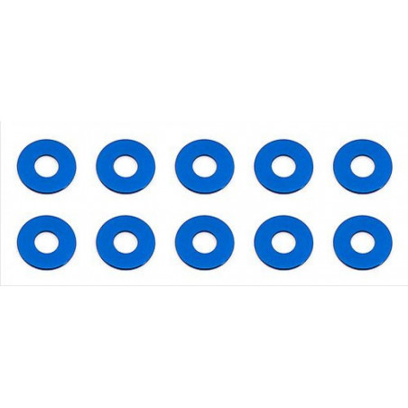 AE31384 - Bulkhead Washers 7.8x0.5 mm blue aluminum