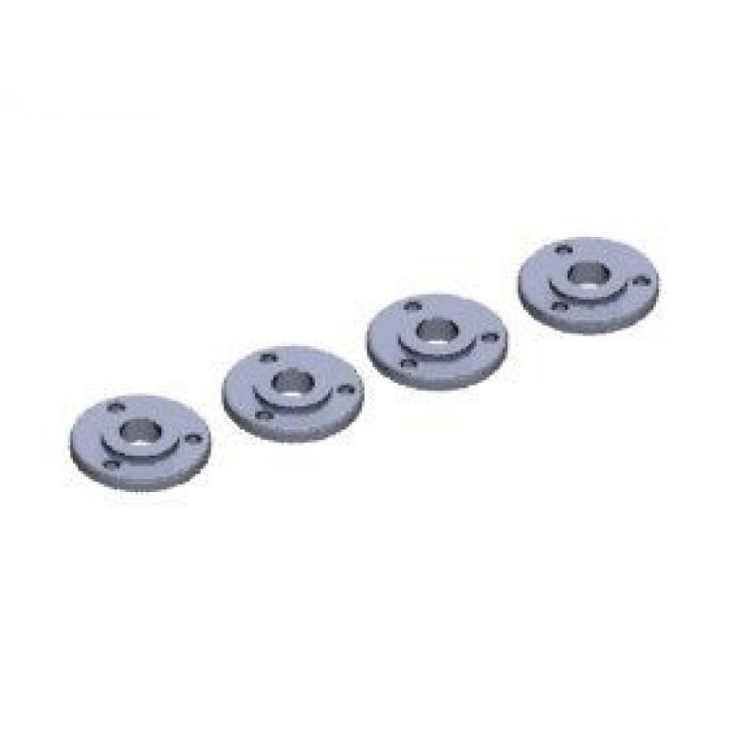 3RAC-DP04 - Pistoni POM/Delrin lisciati a tre fori ammo.