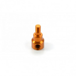 378170-O - Alu Side Shock Collar - Orange