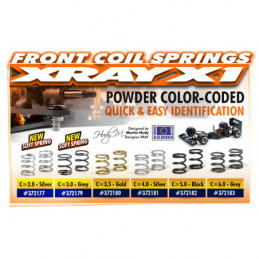 372177 - Spring 4.75 Coils 3.6x6x0.45mm C2.0-Silver (Soft)(2)