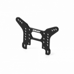 363084 - XB4 Alu Rear Shock Tower 3.0mm - Swiss 7075 T6