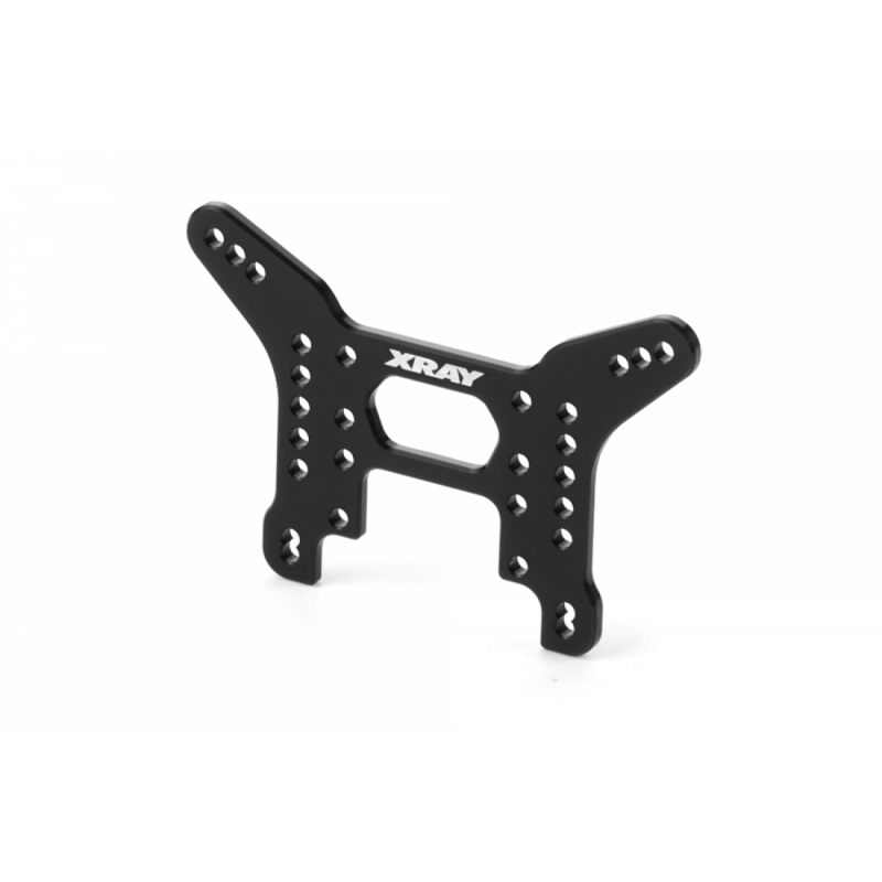 363084 - XB4 Alu Rear Shock Tower 3.0mm - Swiss 7075 T6