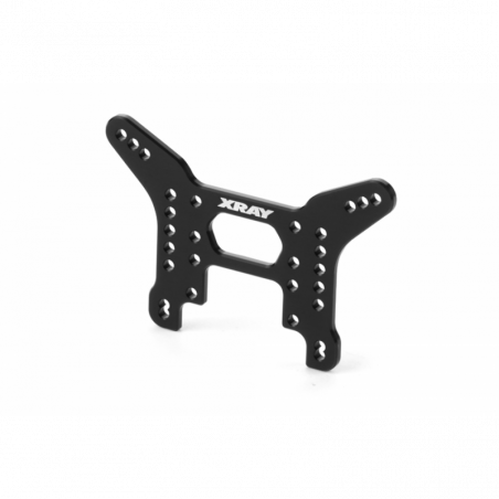 363084 - XB4 Alu Rear Shock Tower 3.0mm - Swiss 7075 T6