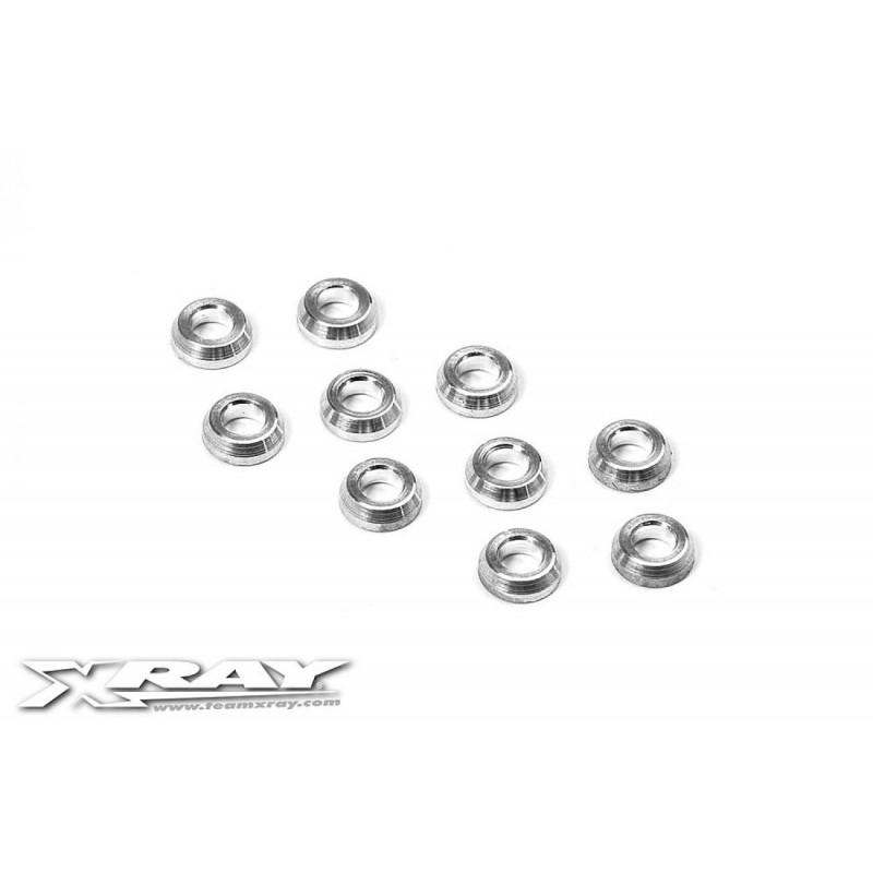 362280 - Alu Conical Shim 3x6x2.0mm (10)