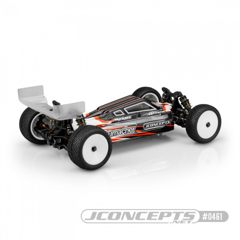 0461 - S2 - Schumacher Cat L1 Evo body w/ Carpet  Turf wing