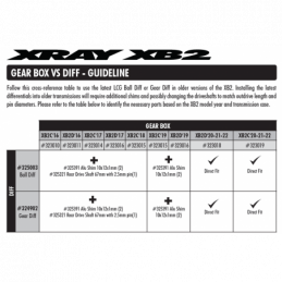 325003 - BALL ADJUSTABLE DIFFERENTIAL - LCG - SET - HUDY SPRING