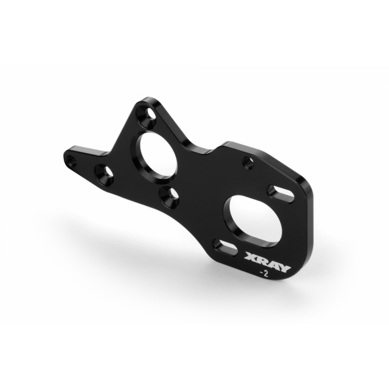 324013 - Alu Front-Mid Motor (3 Gears) Plate - Lowered -2mm