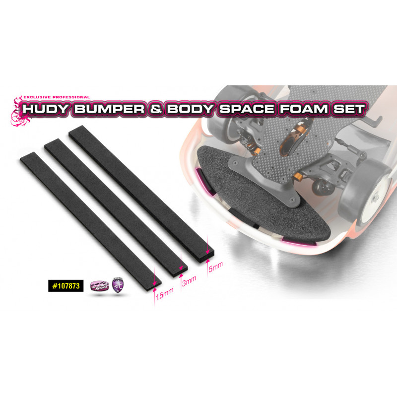 107873 - HUDY BUMPER & BODY SPACE SPONGE SET