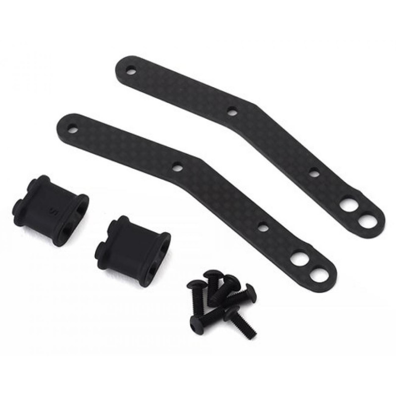 321271 - Graphite Chassis Side Guard Brace for Bent Sides Chassis (2)