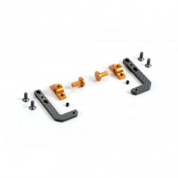 306191 - T4 Graphite + Alu Fully Adjustable Battery Holder