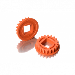 305578-O - Composite Fixed Pulley for Layshaft w Bearings 20T - Graphite (2)