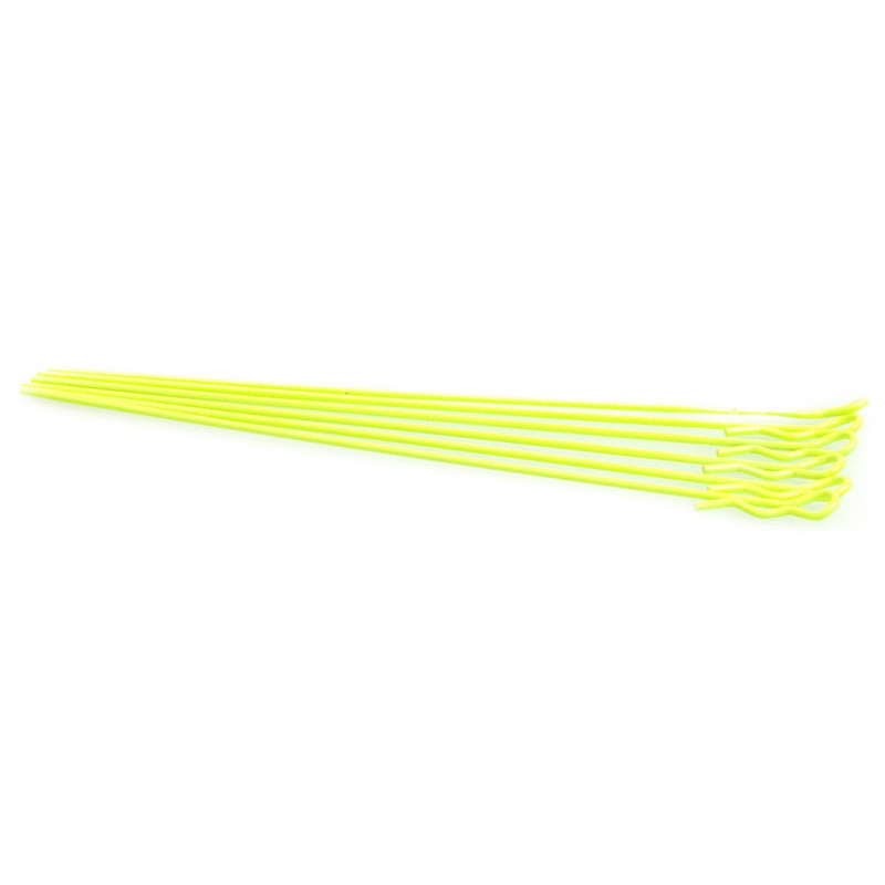 CR083 - EXTRA LONG BODY CLIP 1/10 - FLUORESCENT YELLOW (6)