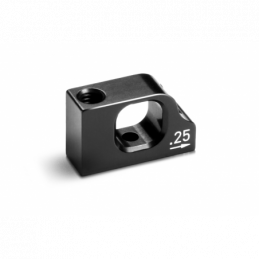 303731 - T40 ALU LOWER 2-PIECE SUSPENSION 0.25 ECCENTRIC HOLDER