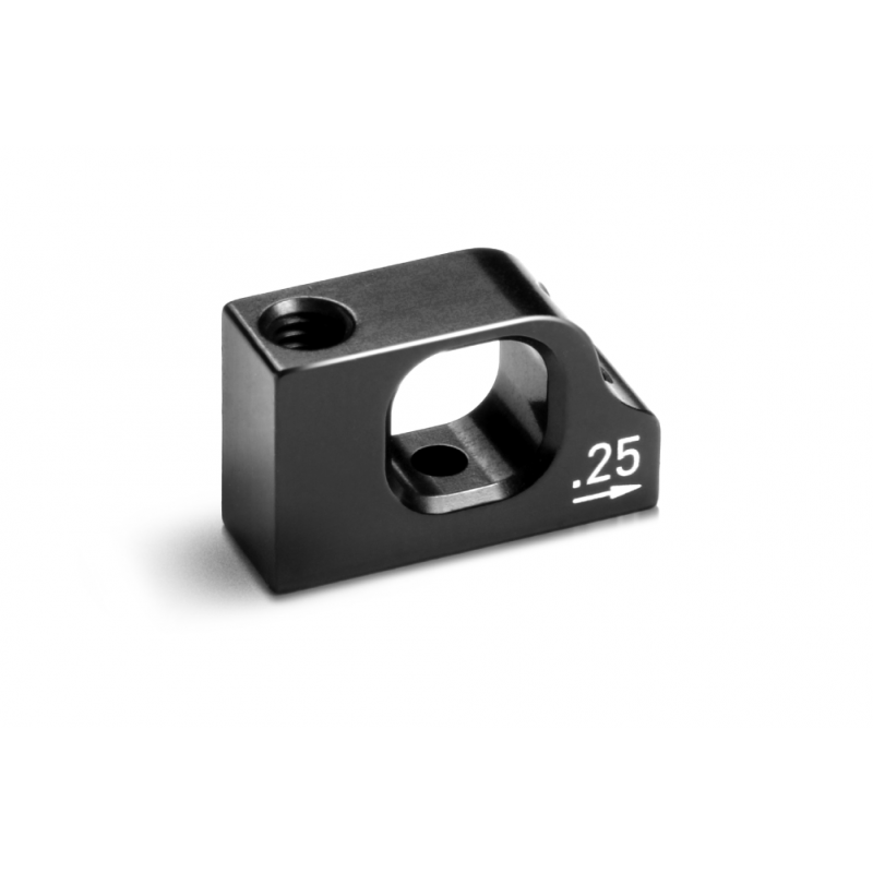 303731 - T40 ALU LOWER 2-PIECE SUSPENSION 0.25 ECCENTRIC HOLDER