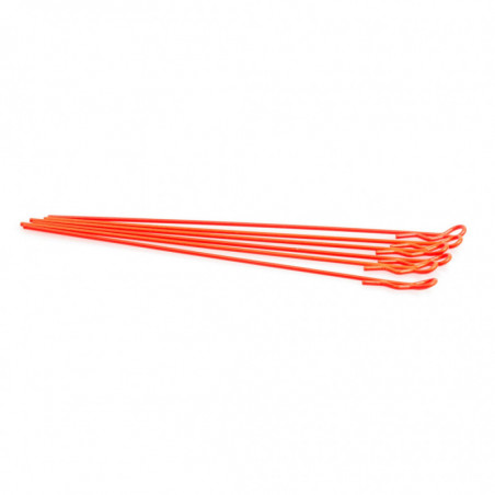 CR085 - EXTRA LONG BODY CLIP 1/10 - FLUORESCENT RED (6)