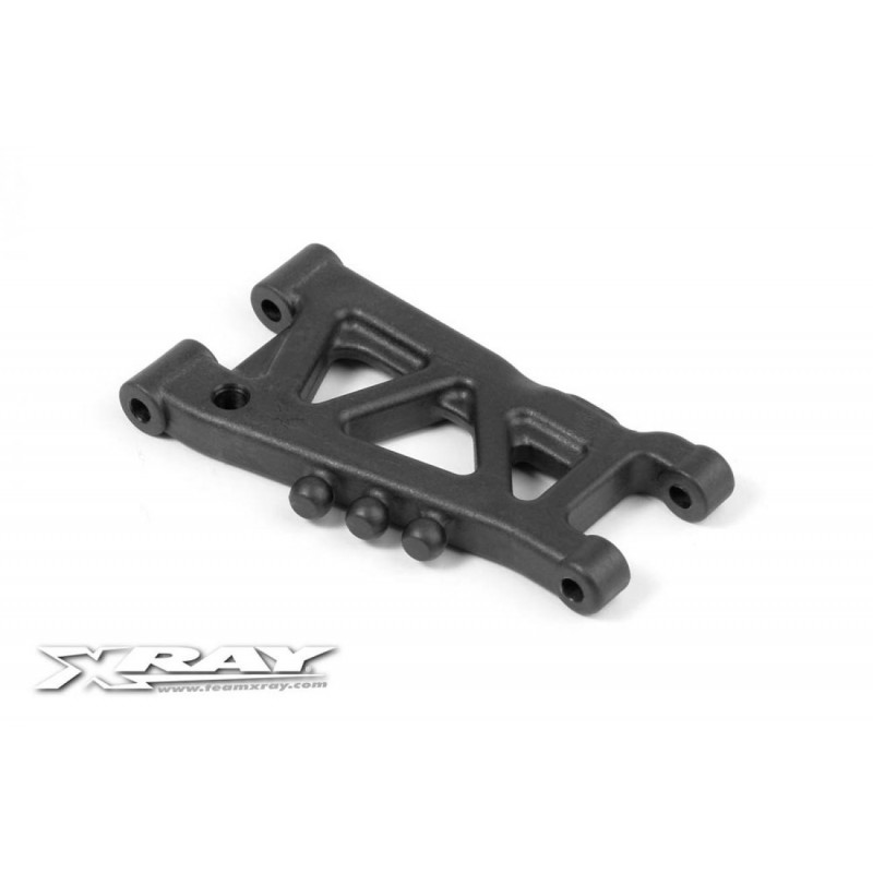 303167 - Comp. Rear Susp. Arm 1-Hole - Graphite