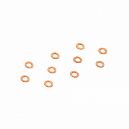303142-O - Alu Shim 3x5x0.5mm - Orange (10)