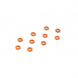 303138-O - Alu Shim 3x7x2.0mm - Orange (10)