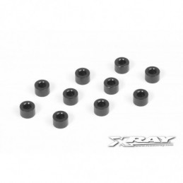 303127-K - Alu Shim 3x6x4.0mm - Black (10)