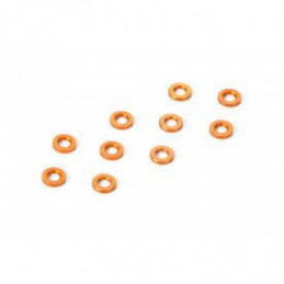 303121-O - Alu Shim 3x6x0.5mm - Orange (10)