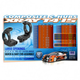 302379 - Composite C-Hub Right - 0° Deg. - Graphite (ECS)