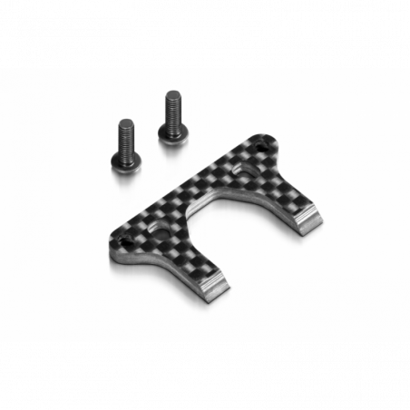 301208 - T40 Graphite Bumper Upper Holder Brace 3.0mm