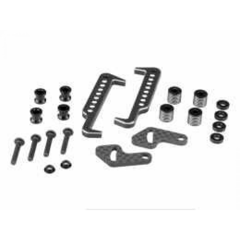 2604-02 - SWING OPERATED BATTERY RETAINER SET - B6.3  T6.2  SC6.2 BLACK