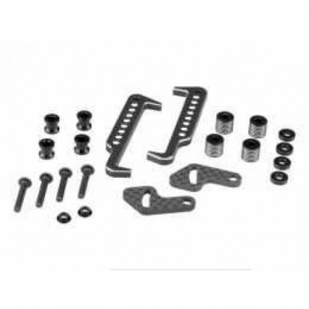 2604-02 - SWING OPERATED BATTERY RETAINER SET - B6.3  T6.2  SC6.2 BLACK