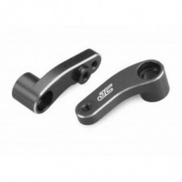 2565-2 - B6  B6D  B6.1 ALUMINUM STEERING BELLCRANKS BLACK