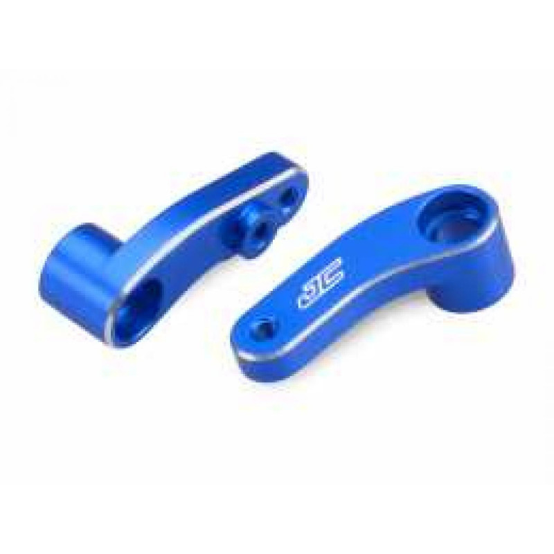 2565-1 - B6  B6D  B6.1 ALUMINUM STEERING BELLCRANKS BLUE