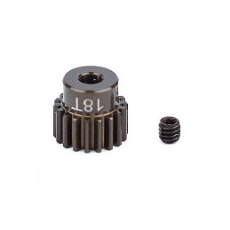 AE1336 - FT Aluminum Pinion Gear, 18T 48P, 1/8 shaft