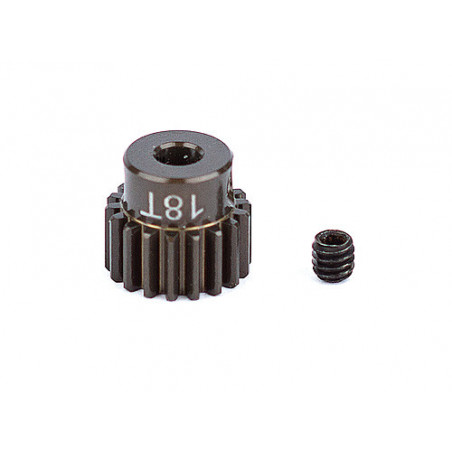 AE1336 - FT Aluminum Pinion Gear, 18T 48P, 1/8 shaft
