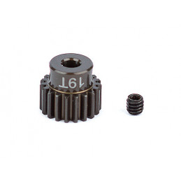 AE1337 - FT Aluminum Pinion Gear, 19T 48P, 1/8 shaft
