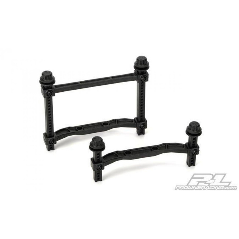 PRL6087 - SUPPORTI CARROZZERIA XL SHORT COURSE ANT+POST