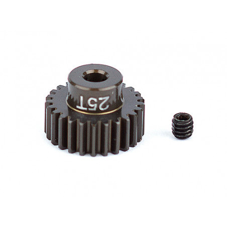 AE1343 - FT Aluminum Pinion Gear, 25T 48P, 1/8 shaft