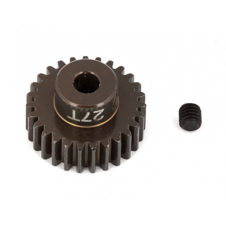 AE1345 - FT Aluminum Pinion Gear, 27T 48P, 1/8 shaft