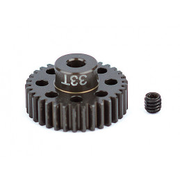 AE1351 - FT Aluminum Pinion Gear, 33T 48P, 1/8 shaft