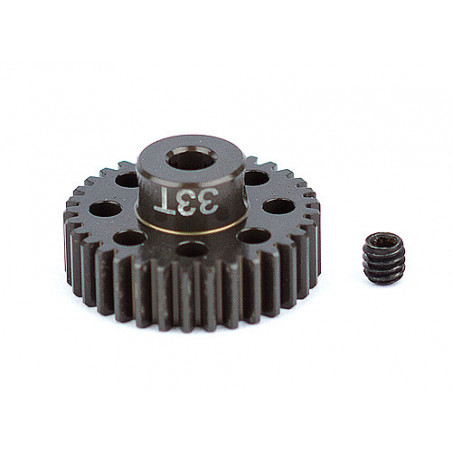 AE1351 - FT Aluminum Pinion Gear, 33T 48P, 1/8 shaft