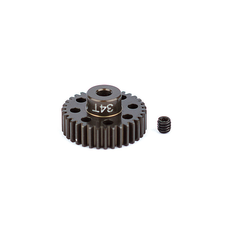 AE1352 - FT Aluminum Pinion Gear, 34T 48P, 1/8 shaft