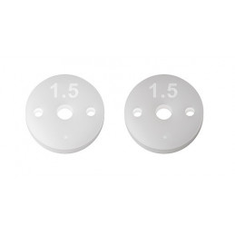 AE91931 - FT 13mm Shock Pistons, 2.5mm, 2x1.5