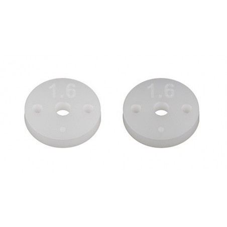 AE91932 - FT 13mm Shock Pistons, 2.5mm, 2x1.6