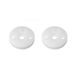 AE91934 - FT 13mm Shock Pistons, 2.5mm, 2x1.8