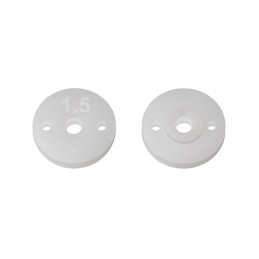 AE91935 - FT 13mm Shock Pistons, 2.0mm, 2x1.5