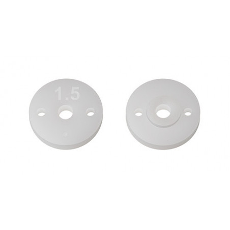 AE91935 - FT 13mm Shock Pistons, 2.0mm, 2x1.5