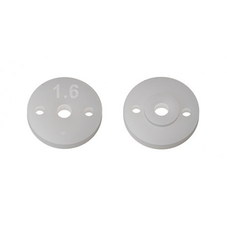 AE91936 - FT 13mm Shock Pistons, 2.0mm, 2x1.6